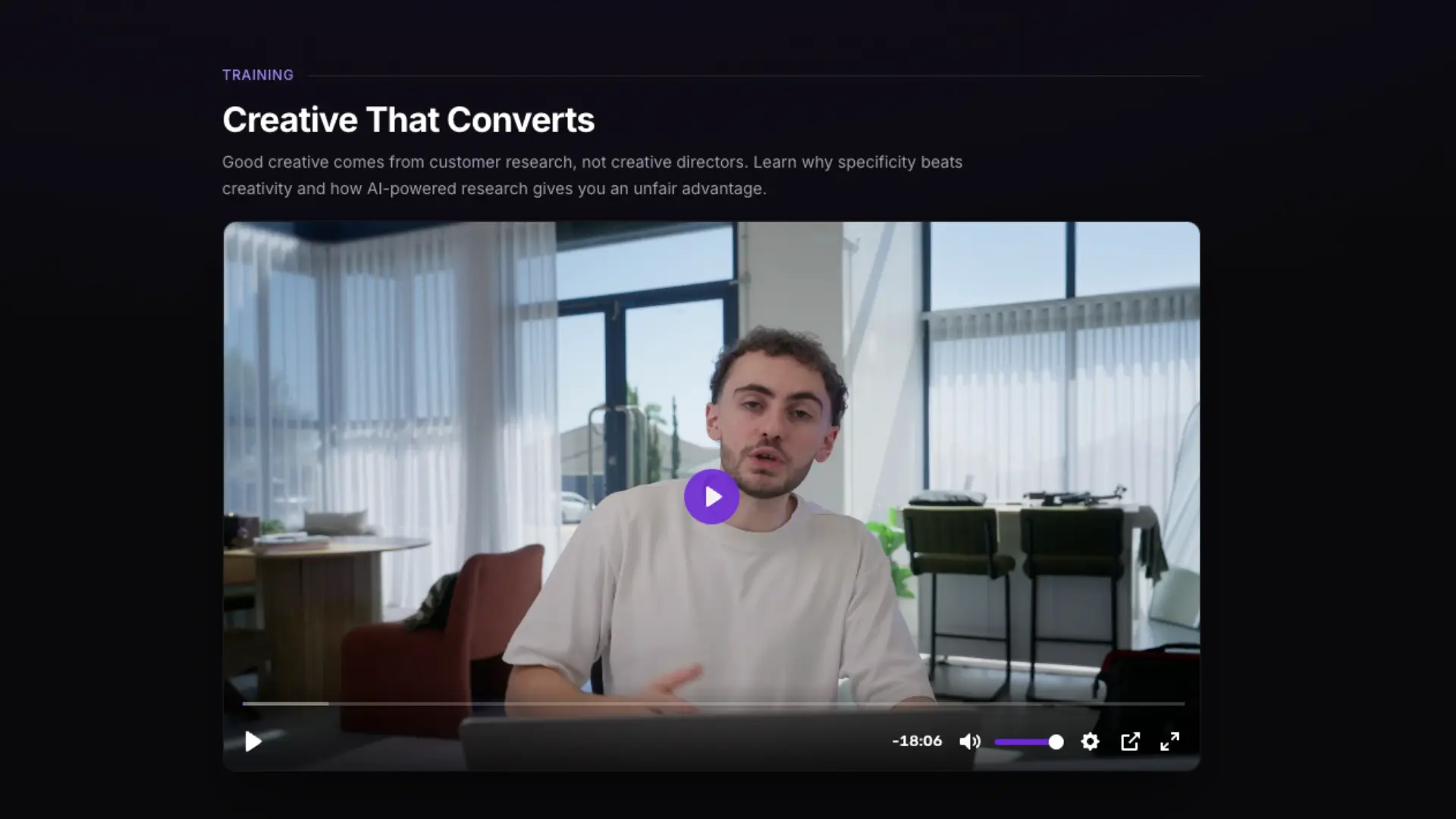 Creative research process