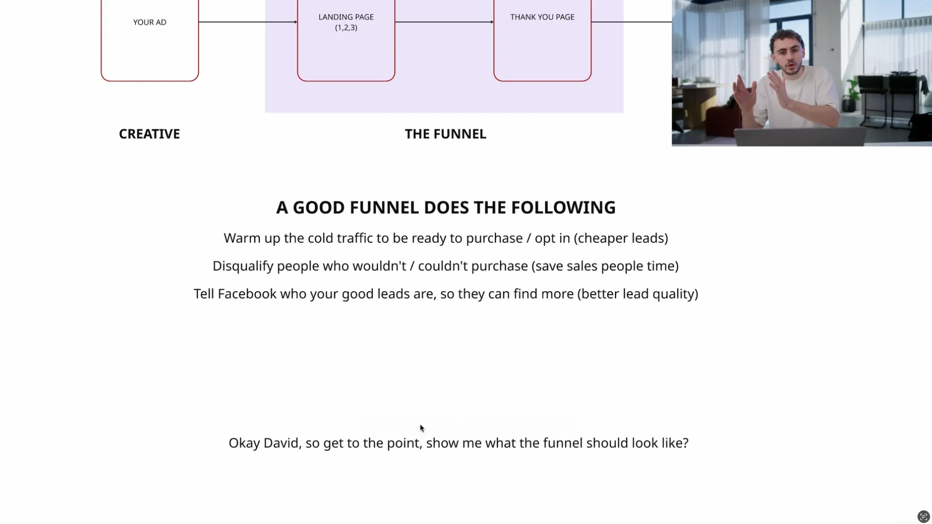 Funnel strategies